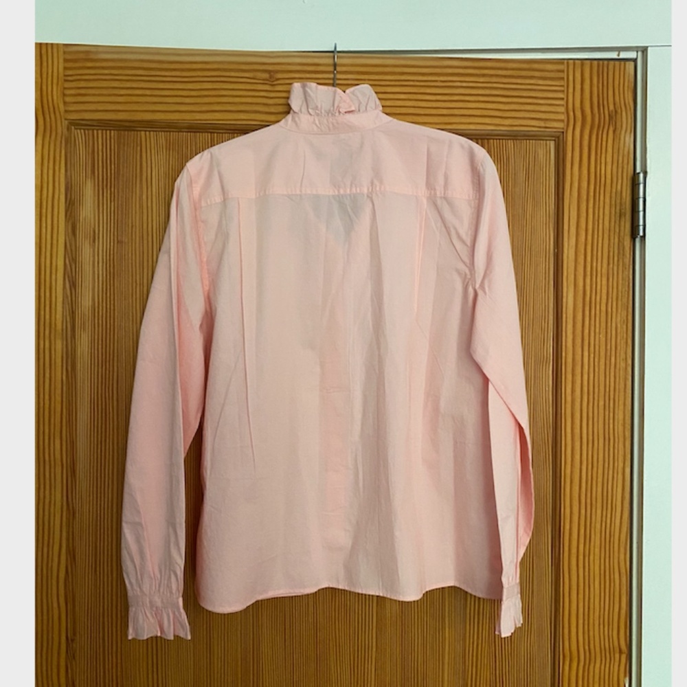 JCREW Cottage Ruffle Top - Picture 3 of 5